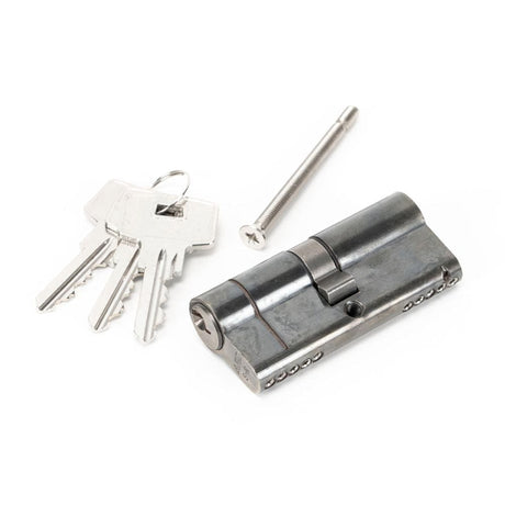 From The Anvil Locks & Latches Pewter Patina / Euro Double Cylinders / 35 x 35mm From The Anvil - Pewter 35/35 5pin Euro Cylinder