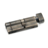 From The Anvil Locks & Latches Pewter Patina / Euro Cylinder & Turn / 35 x 45mm From The Anvil - Pewter 35T/45 5pin Euro Cylinder/Thumbturn