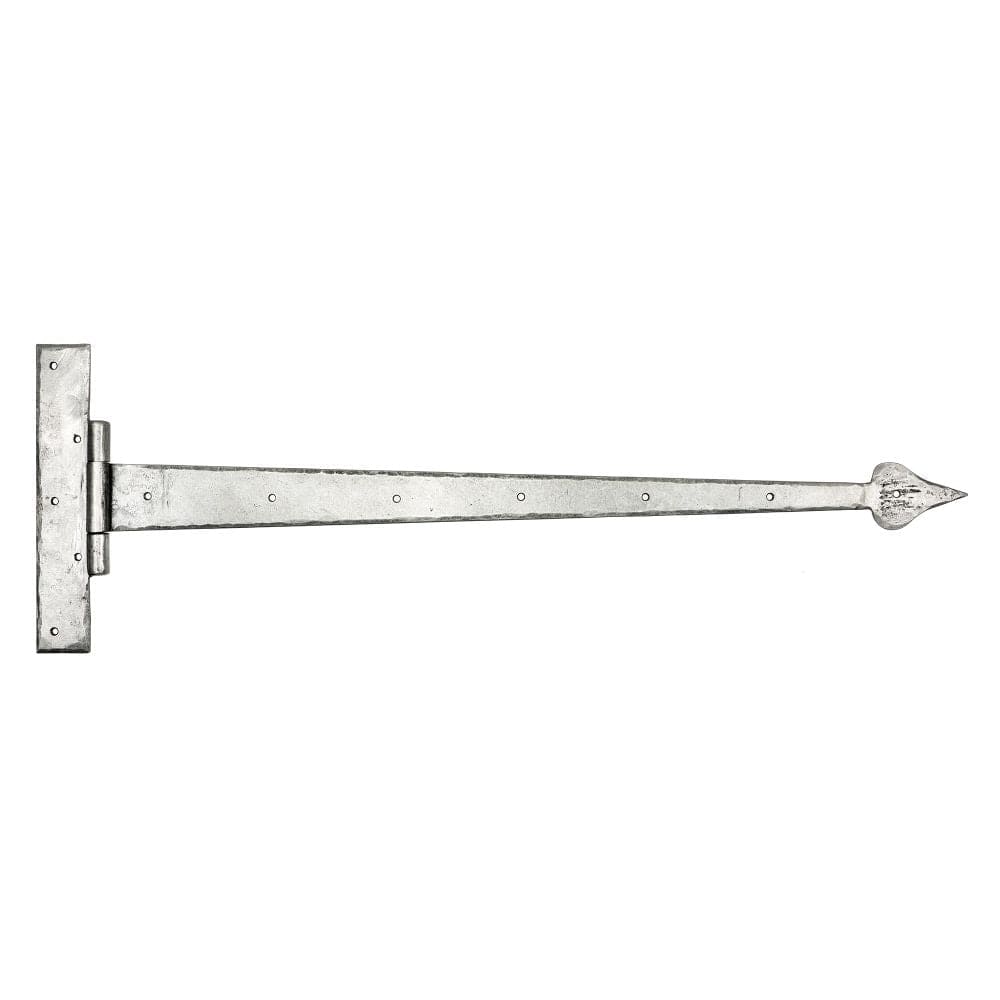 From The Anvil Hinges Pewter Patina / Tee Hinges / 36" (914mm) From The Anvil - Pewter 36" Barn Door T Hinge (pair)