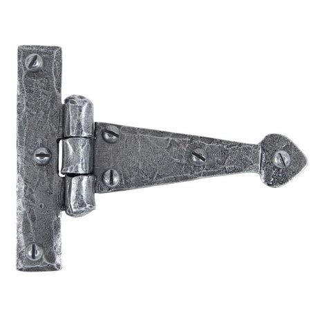 From The Anvil Hinges Pewter Patina / Tee Hinges / 4" x (102mm) From The Anvil - Pewter 4" Arrow Head T Hinge (pair)