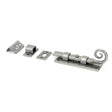 From The Anvil Accessories Pewter Patina / Straight Surface Bolts / 100mm / 4" From The Anvil - Pewter 4" Monkeytail Universal Bolt