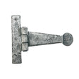 From The Anvil Hinges Pewter Patina / Tee Hinges / 4" x (102mm) From The Anvil - Pewter 4" Penny End T Hinge (pair)