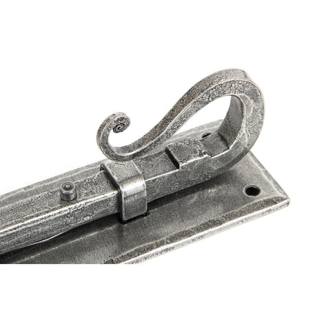 From The Anvil Accessories Pewter Patina / Straight Surface Bolts / 100mm / 4" From The Anvil - Pewter 4" Shepherd's Crook Universal Bolt