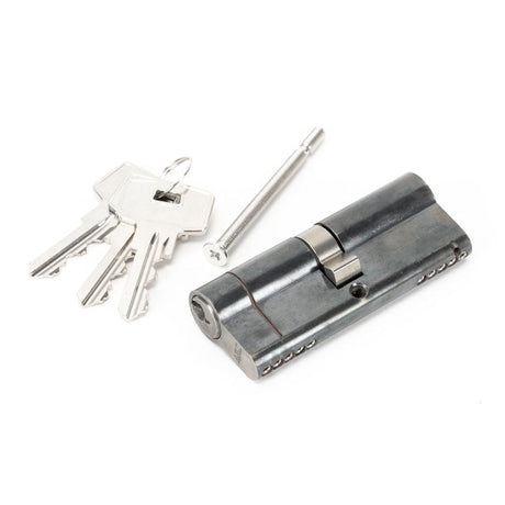 From The Anvil Locks & Latches Pewter Patina / Euro Double Cylinders / 40 x 40mm From The Anvil - Pewter 40/40 5pin Euro Cylinder