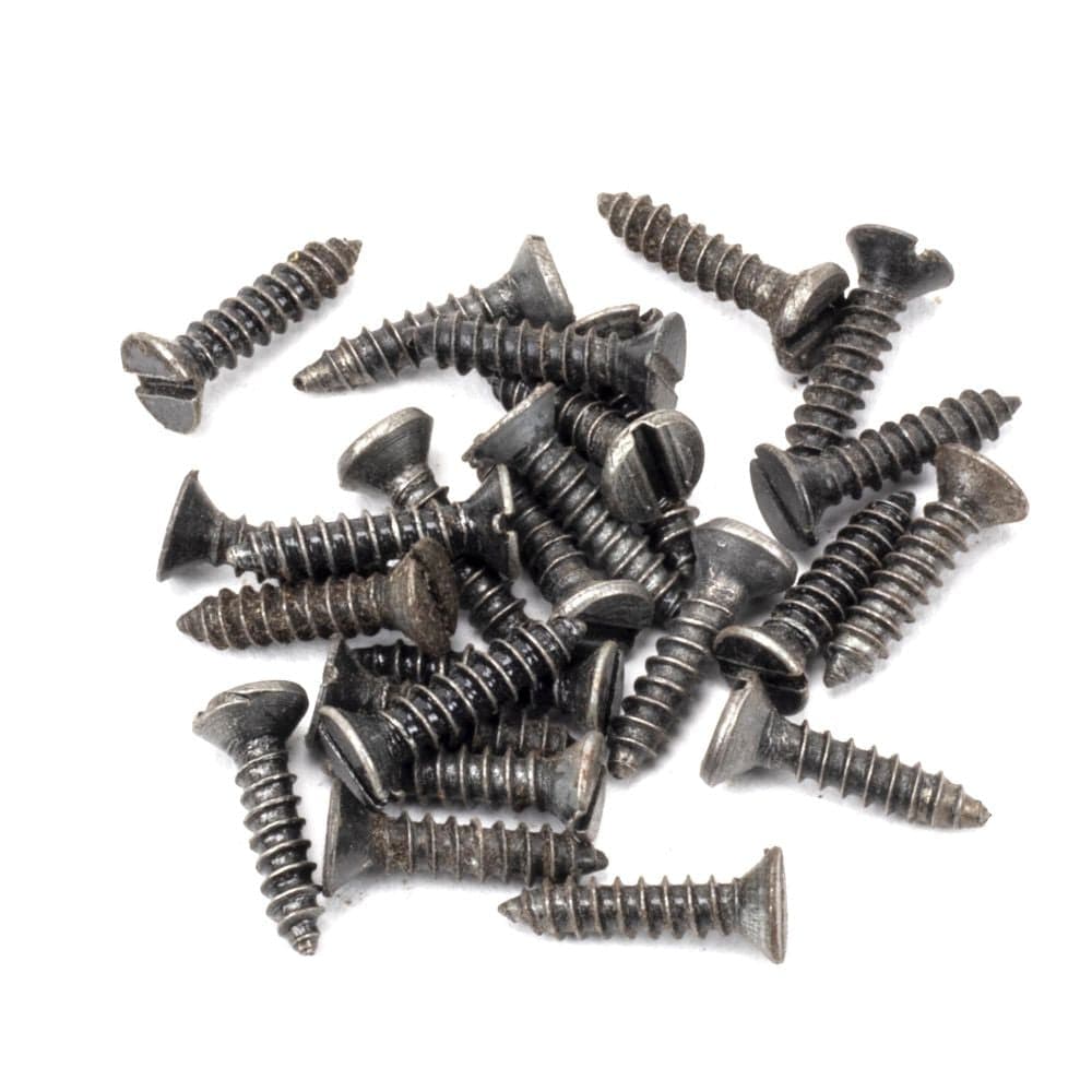 From The Anvil Accessories Pewter Patina / Fixing Packs From The Anvil - Pewter 4xÃƒâ€šÃ‚Â½" Countersunk Screws (25)