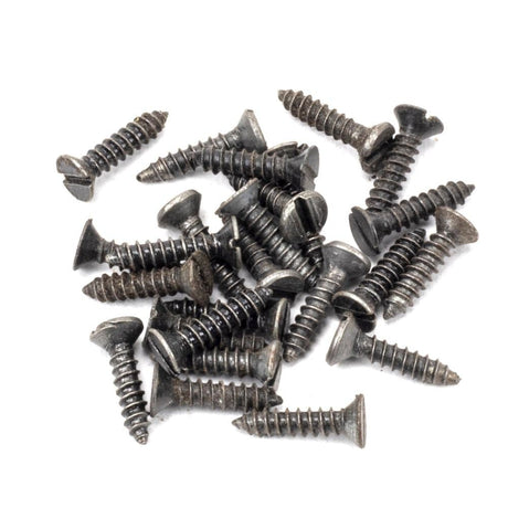 From The Anvil Accessories Pewter Patina / Fixing Packs From The Anvil - Pewter 4xÃƒâ€šÃ‚Â½" Countersunk Screws (25)