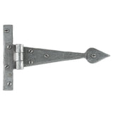 From The Anvil Hinges Pewter Patina / Tee Hinges / 6" (152mm) From The Anvil - Pewter 6" Arrow Head T Hinge (pair)