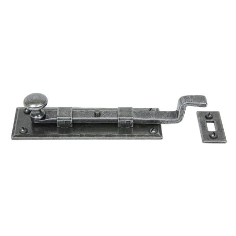 From The Anvil Accessories Pewter Patina / Cranked Surface Bolts / 150mm / 6" From The Anvil - Pewter 6" Cranked Knob Bolt