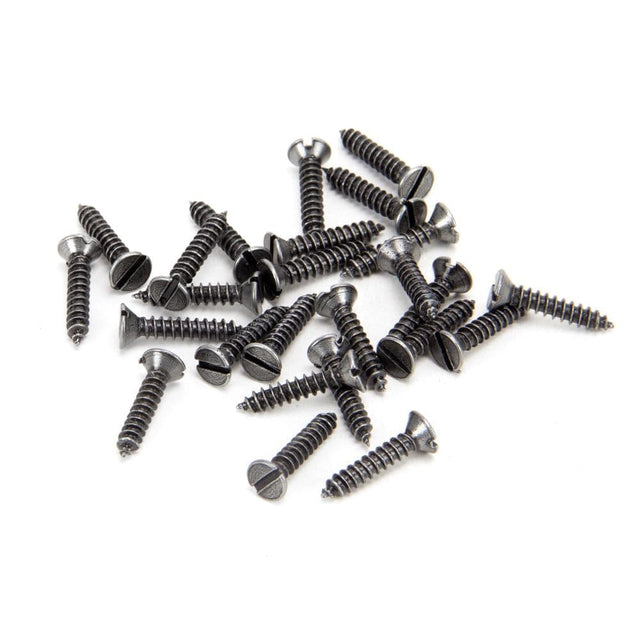 From The Anvil Accessories Pewter Patina / Fixing Packs From The Anvil - Pewter 6 x 3/4" Countersunk Screws (25)