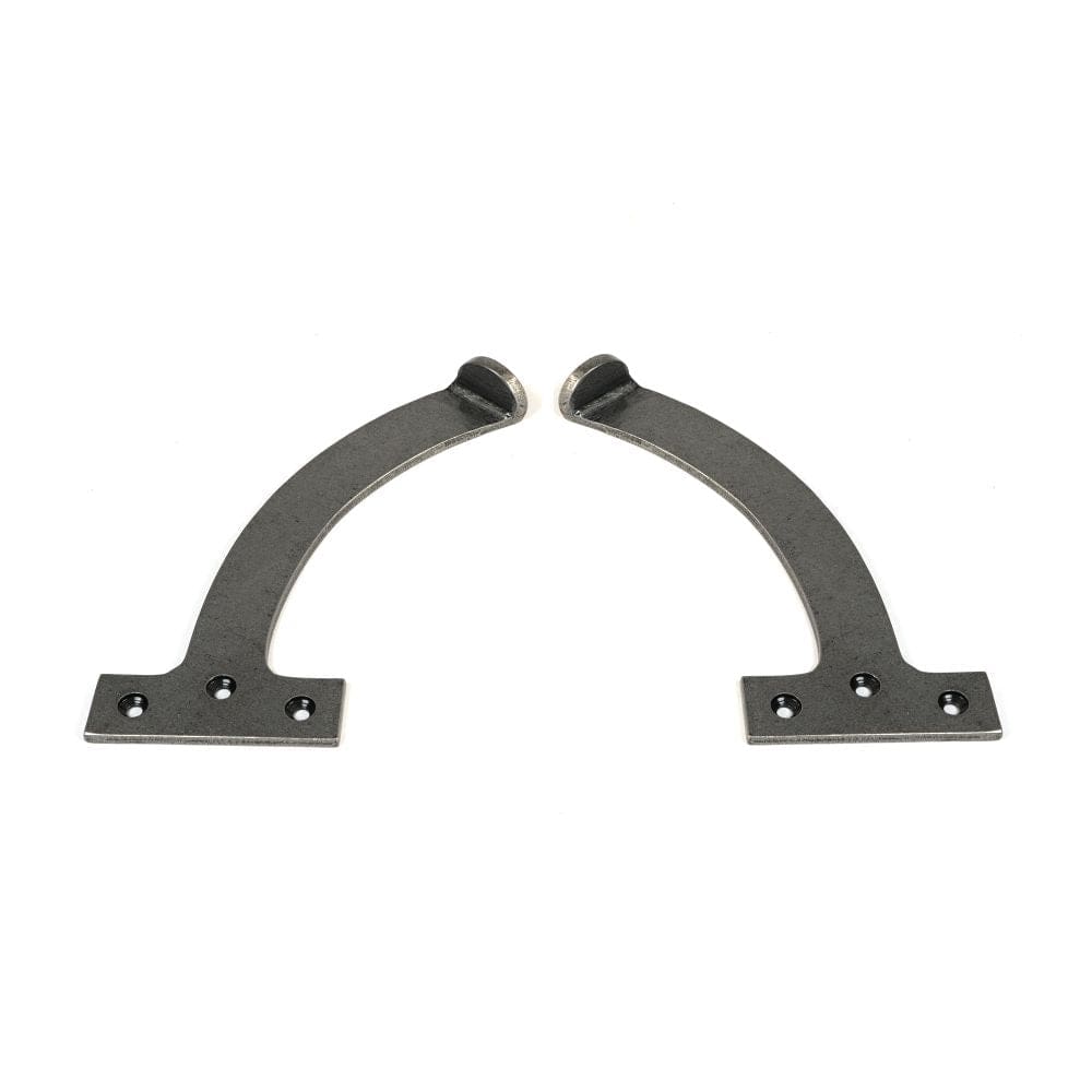 From The Anvil Window Furniture Pewter Patina / Quadrant Arm Stay From The Anvil - Pewter 7" Quadrant Stay (Pair)