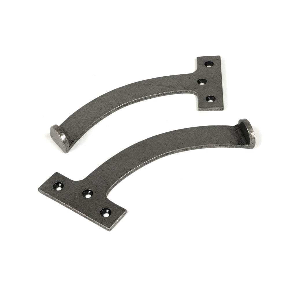 From The Anvil Window Furniture Pewter Patina / Quadrant Arm Stay From The Anvil - Pewter 7" Quadrant Stay (Pair)
