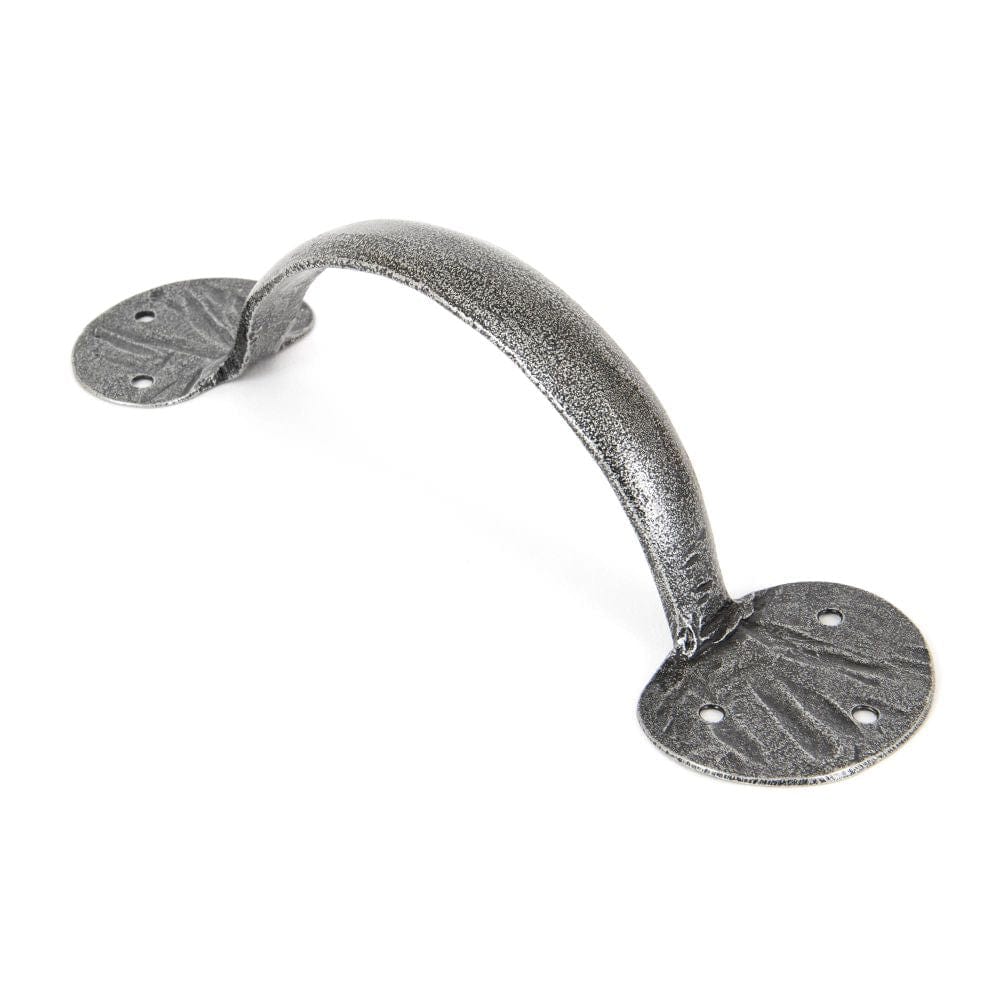 From The Anvil Door Furniture Pewter Patina From The Anvil - Pewter 8" Bean D Handle