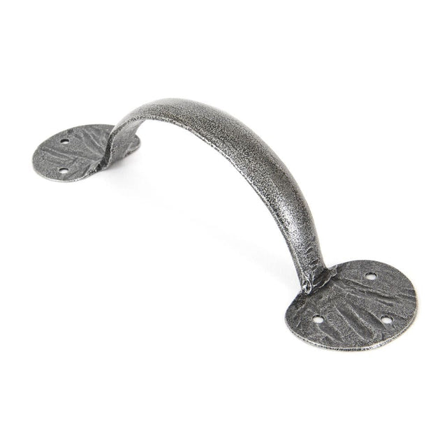 From The Anvil Door Furniture Pewter Patina From The Anvil - Pewter 8" Bean D Handle