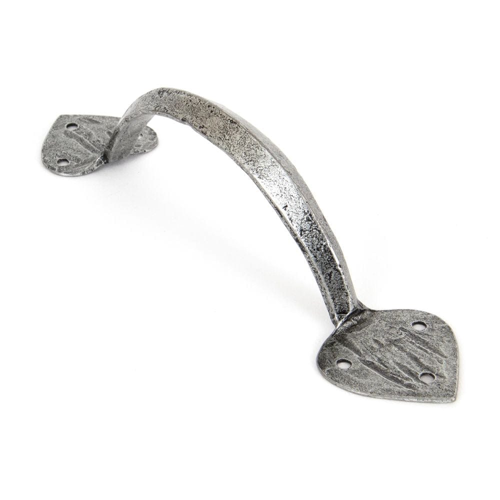 From The Anvil Door Furniture Pewter Patina From The Anvil - Pewter 8" Gothic D Handle