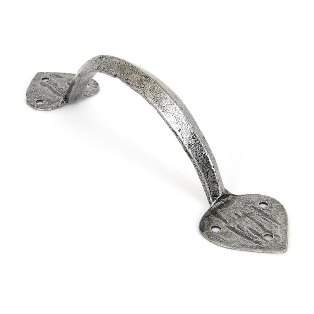 From The Anvil Door Furniture Pewter Patina From The Anvil - Pewter 8" Gothic D Handle
