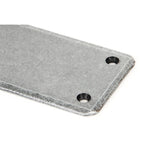 From The Anvil Door Furniture Pewter Patina / Finger Plates / 800 x 66mm From The Anvil - Pewter 800mm Plain Fingerplate