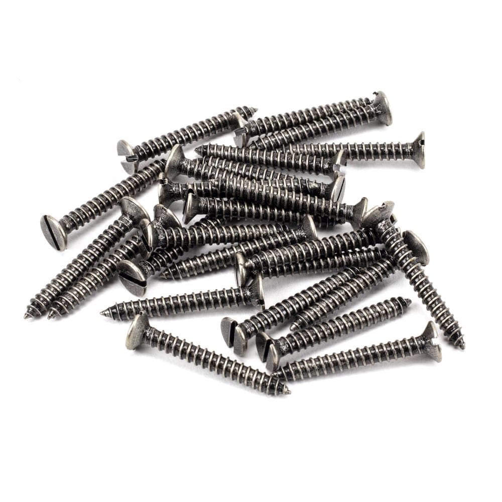 From The Anvil Accessories Pewter Patina / Fixing Packs From The Anvil - Pewter 8x1Ãƒâ€šÃ‚Â¼" Countersunk Screws (25)