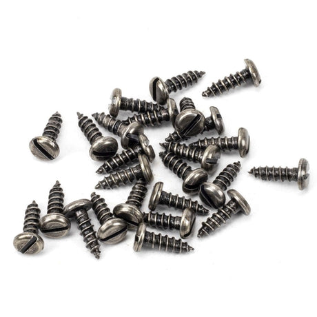 From The Anvil Accessories Pewter Patina / Fixing Packs From The Anvil - Pewter 8xÃƒâ€šÃ‚Â½" Round Head Screws (25)