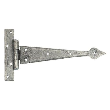 From The Anvil Hinges Pewter Patina / Tee Hinges / 9" (229mm) From The Anvil - Pewter 9" Arrow Head T Hinge (pair)