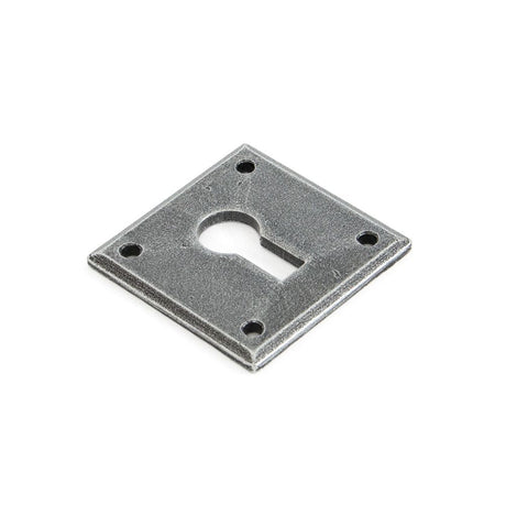 From The Anvil Door Furniture Pewter Patina / Mortice Key Profile Escutcheons From The Anvil - Pewter Avon Escutcheon