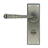 From The Anvil Door Furniture Pewter Patina / Bathroom Lock Handles From The Anvil - Pewter Avon Lever Bathroom Set