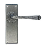 From The Anvil Door Furniture Pewter Patina / Latch Handles From The Anvil - Pewter Avon Lever Latch Set