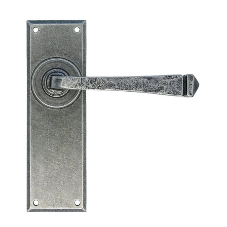 From The Anvil Door Furniture Pewter Patina / Latch Handles From The Anvil - Pewter Avon Lever Latch Set