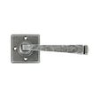 From The Anvil Door Furniture Pewter Patina / Round Rose From The Anvil - Pewter Avon Lever on Rose Set Unsprung