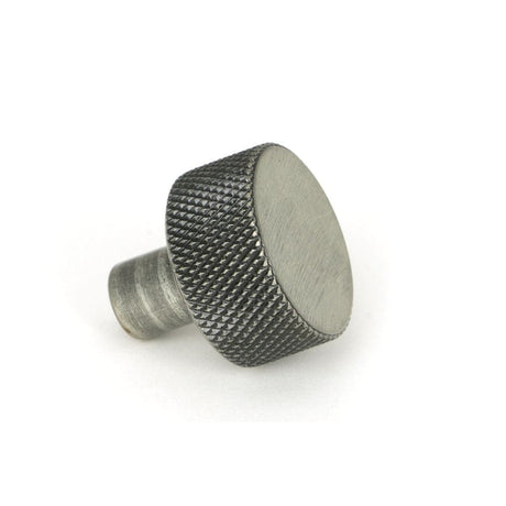 From The Anvil Cabinet Hardware Pewter Patina / Cabinet Knobs / 25mm Dia. From The Anvil - Pewter Brompton Cabinet Knob - 25mm (No rose)