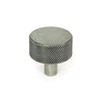 From The Anvil Cabinet Hardware Pewter Patina / Cabinet Knobs / 32mm Dia. From The Anvil - Pewter Brompton Cabinet Knob - 32mm (No rose)