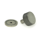 From The Anvil Cabinet Hardware Pewter Patina / Cabinet Knobs / 32mm Dia. From The Anvil - Pewter Brompton Cabinet Knob - 32mm (Plain)
