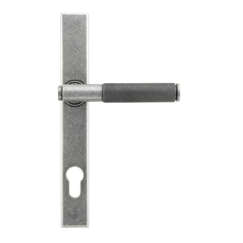 From The Anvil Door Furniture Pewter Patina / Multi Point Lock Set / 92mm c/c From The Anvil - Pewter Brompton Slimline Lever Espag. Lock Set