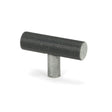 From The Anvil Cabinet Hardware Pewter Patina / Cabinet T-Pulls From The Anvil - Pewter Brompton T-Bar