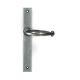 From The Anvil Door Furniture Pewter Patina / Multi Point Latch Set From The Anvil - Pewter Cottage Slimline Lever Espag. Latch Set