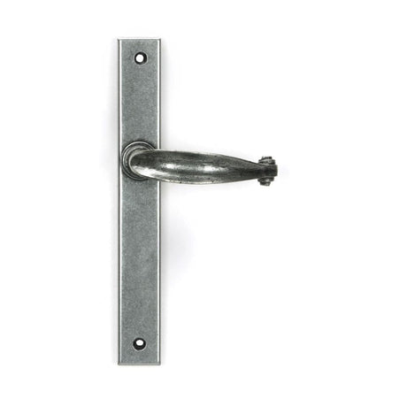 From The Anvil Door Furniture Pewter Patina / Multi Point Latch Set From The Anvil - Pewter Cottage Slimline Lever Espag. Latch Set