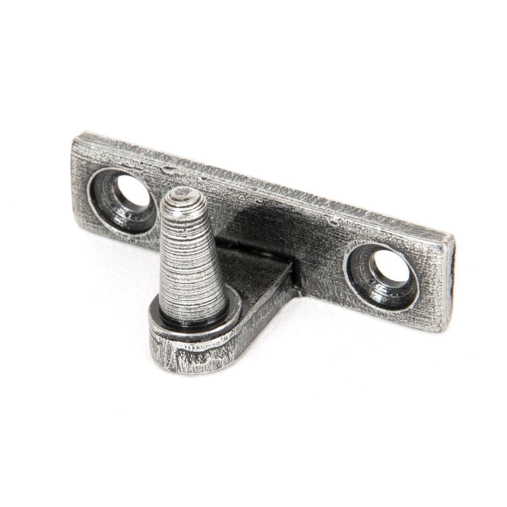 From The Anvil Window Furniture Pewter Patina / Cranked Casement Stay Pins From The Anvil - Pewter Cranked Stay Pin
