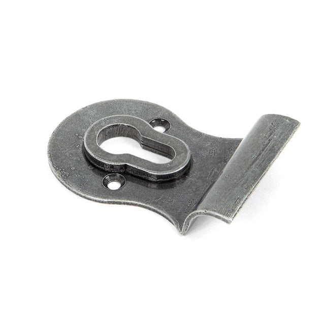 From The Anvil Door Furniture Pewter Patina / Euro Profile Cylinder Pull From The Anvil - Pewter Euro Door Pull