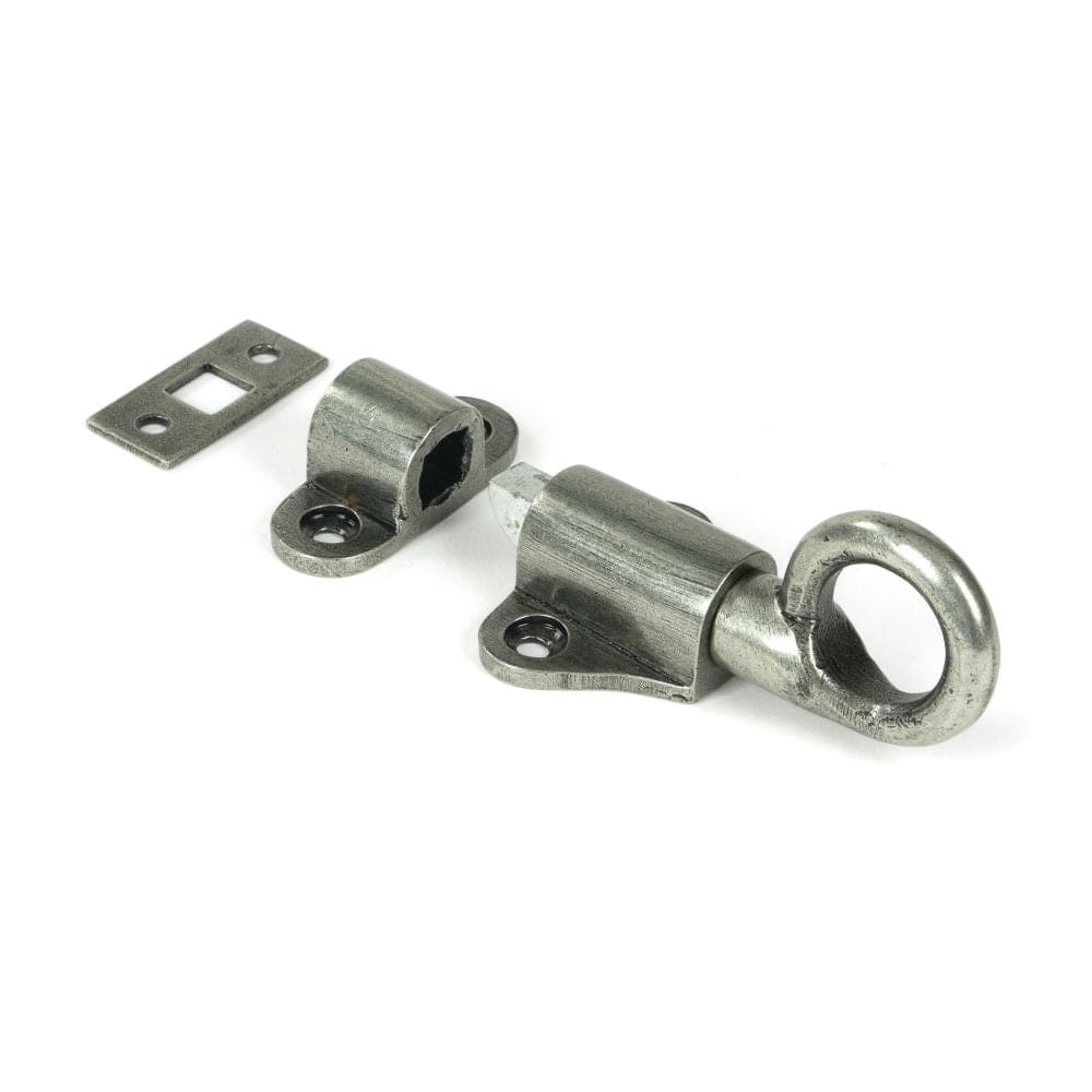From The Anvil Window Furniture Pewter Patina / Fanlight Catches From The Anvil - Pewter Fanlight Catch with two Keeps