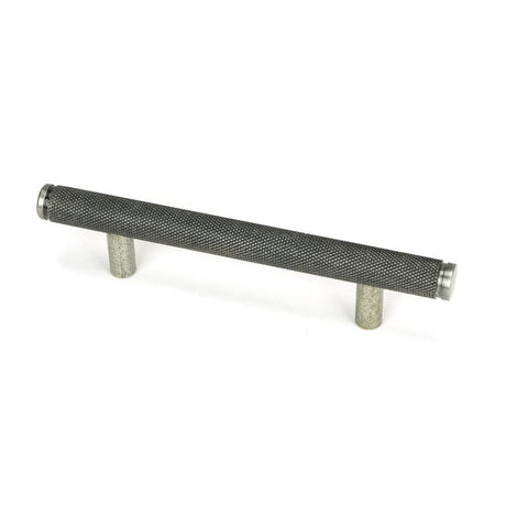From The Anvil Cabinet Hardware Pewter Patina / Cabinet Pull Handles / Small From The Anvil - Pewter Full Brompton Pull Handle - Small
