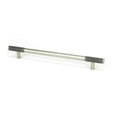 From The Anvil Cabinet Hardware Pewter Patina / Cabinet Pull Handles / Large From The Anvil - Pewter Half Brompton Pull Handle - Large