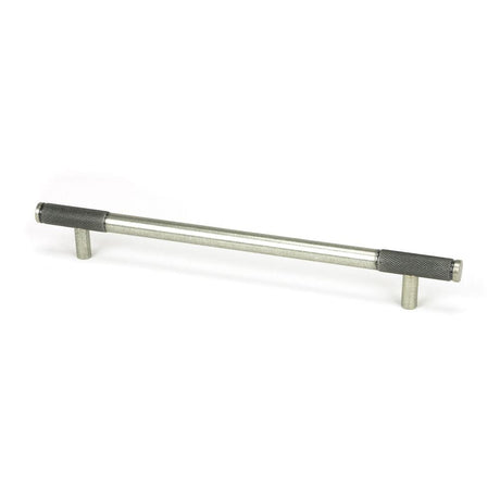 From The Anvil Cabinet Hardware Pewter Patina / Cabinet Pull Handles / Large From The Anvil - Pewter Half Brompton Pull Handle - Large