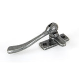 From The Anvil Window Furniture Pewter Patina / No / Mortice & Hook Place From The Anvil - Pewter Handmade Peardrop Fastener
