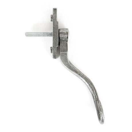 From The Anvil Window Furniture Pewter Patina / Left Hand / Yes From The Anvil - Pewter Large 16mm Monkeytail Espag - LH