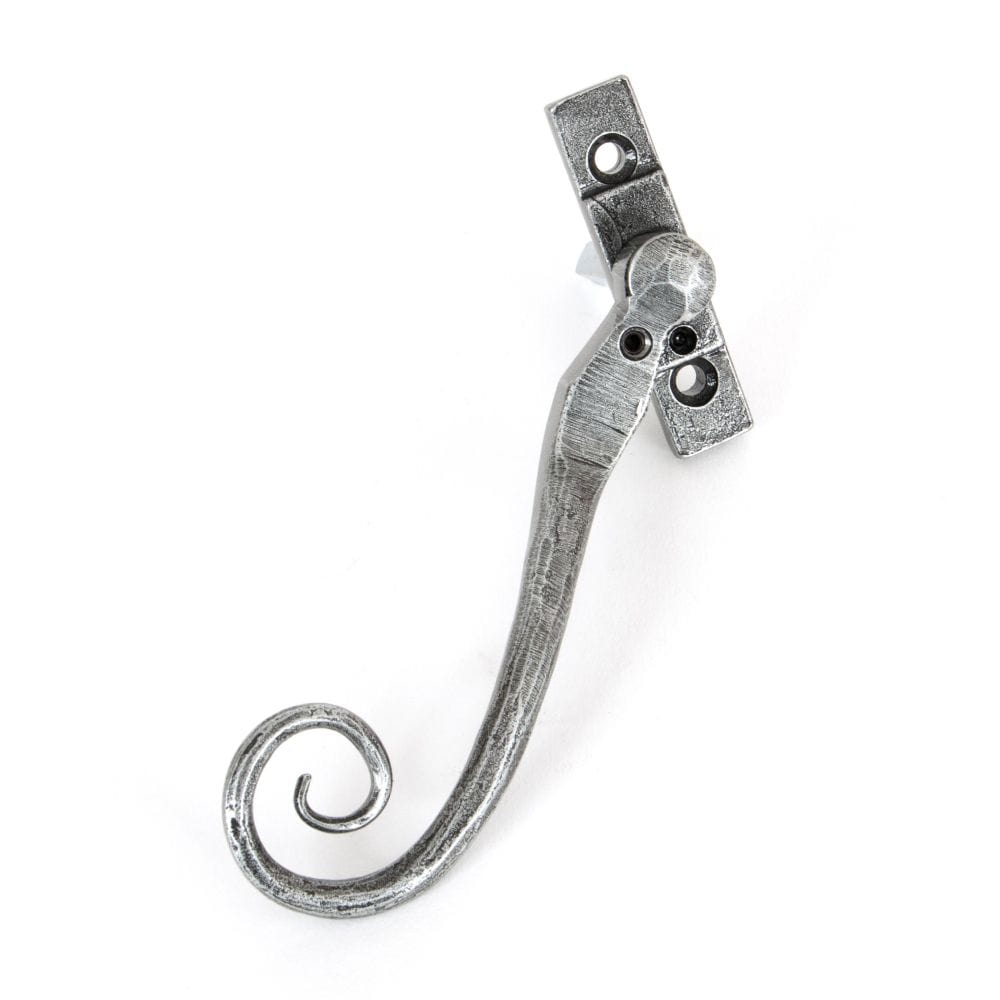 From The Anvil Window Furniture Pewter Patina / Left Hand / Yes From The Anvil - Pewter Large 16mm Monkeytail Espag - LH