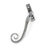 From The Anvil Window Furniture Pewter Patina / Left Hand / Yes From The Anvil - Pewter Large 16mm Monkeytail Espag - LH