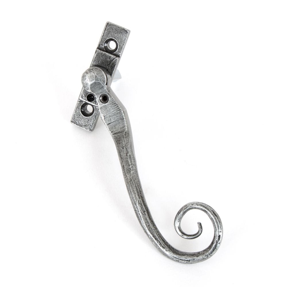From The Anvil Window Furniture Pewter Patina / Right Hand / Yes From The Anvil - Pewter Large 16mm Monkeytail Espag - RH