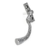 From The Anvil Window Furniture Pewter Patina / Left Hand / Yes From The Anvil - Pewter Large 16mm Peardrop Espag - LH