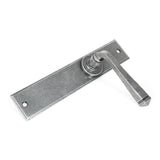 From The Anvil Door Furniture Pewter Patina / Latch Handles From The Anvil - Pewter Large Avon Lever Latch Set