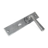 From The Anvil Door Furniture Pewter Patina / Std. Lock Handles From The Anvil - Pewter Large Avon Lever Lock Set