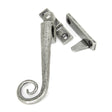 From The Anvil Window Furniture Pewter Patina / Yes / Night Vent From The Anvil - Pewter Locking Night-Vent Monkeytail Fastener - LH